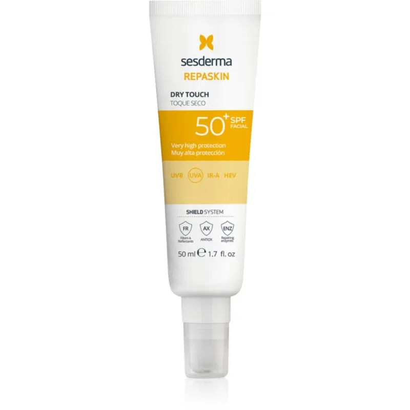 Sesderma Repaskin Dry Touch crema de fata zi SPF 50+ 50 ml