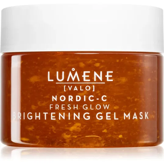Lumene Nordic-C [VALO] Fresh Glow masca iluminatoare pentru strălucirea și netezirea pielii 150 ml