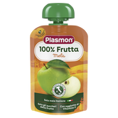 Piure din pulpa de mere si banane cu vitamina C, 100g, Plasmon
