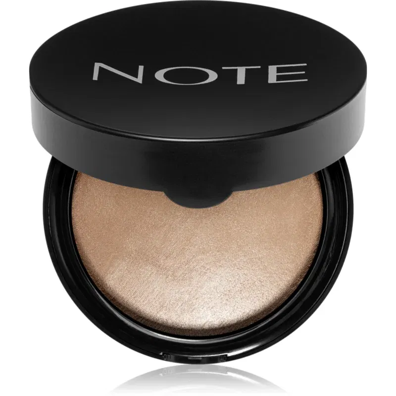 Note Cosmetique Baked Powder Pudra coapta, pentru stralucire culoare 01 Stardust 10 g