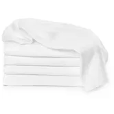 T-TOMI TETRA Cloth Diapers EXCLUSIVE COLLECTION White scutece textile White 70x70 cm 5 buc