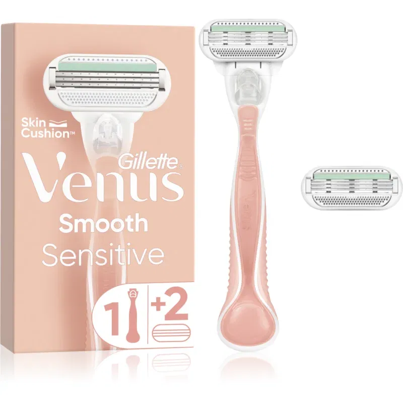 Gillette Venus Sensitive Smooth Aparat de ras + 2 capete de schimb