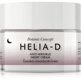 Helia-D Botanic Concept crema de noapte antirid 50 ml