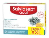 Salviasept Acut fara zahar, 24 comprimate, Zdrovit