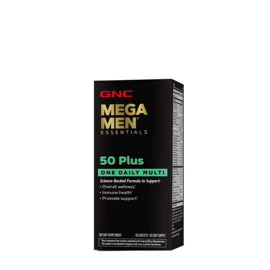 Complex de Multivitamine pentru barbati Mega Men 50 Plus One Daily, 60 tablete, GNC