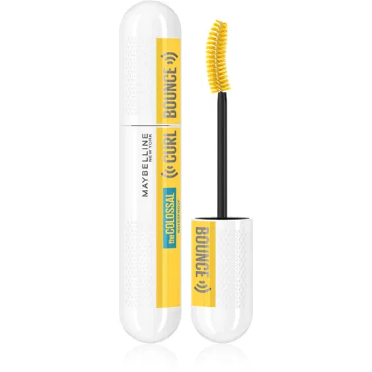 MAYBELLINE NEW YORK The Colossal Curl Bounce mascara cu rotatie pentru o buna definire a genelor rezistent la apa 10 ml