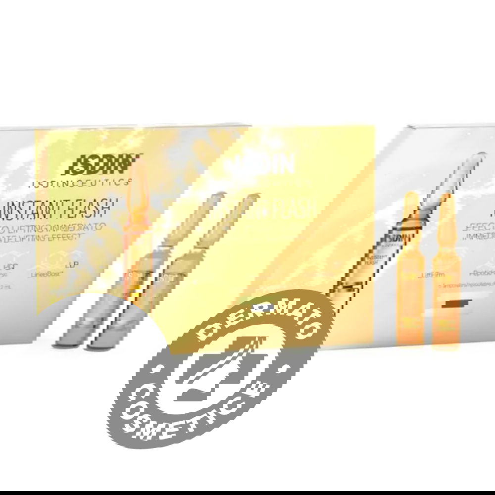 Fiole ser pentru lifting Instant Flash, 5 fiole, Isdin