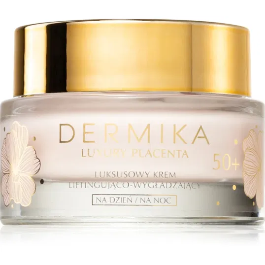 Dermika Luxury Placenta crema lifting de zi si de noapte 50+ 50 ml