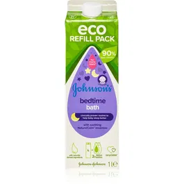 Johnson's® Bedtime emulsie de baie pentru copii Refil 1000 ml