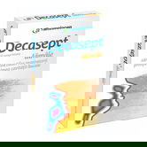 Decasept cu aroma de lamaie, 24 comprimate, Amniocen