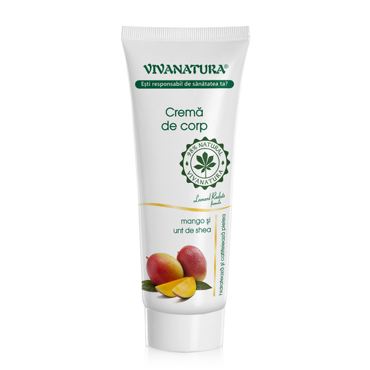 Crema de corp cu mango si unt de shea, 250ml, VivaNatura
