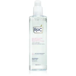 RoC Extra Comfort Micellar Cleansing Water Apă micelară calmantă pentru piele sensibilă 400 ml