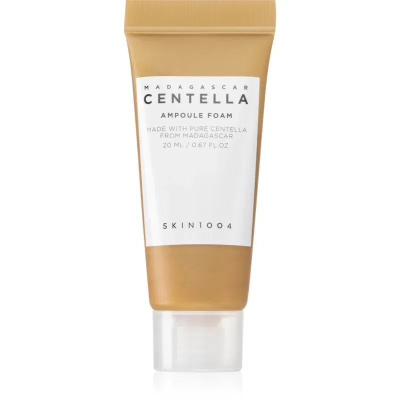 SKIN1004 Madagascar Centella Ampoule Foam spuma demachianta cu o textura cremoasa pentru piele sensibilă 20 ml