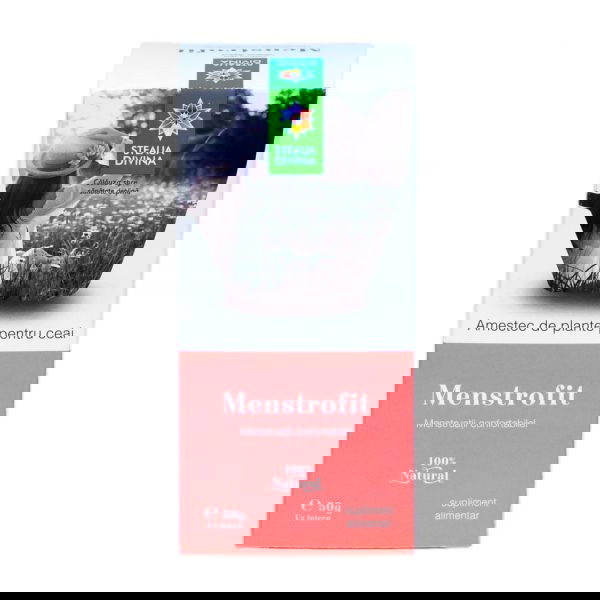 Ceai Menstrofit, 50g, Steaua Divina