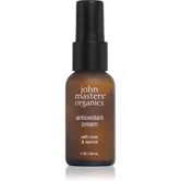 John Masters Organics Rose & Apricot Antioxidant Cream crema de fata antioxidanta 30 ml