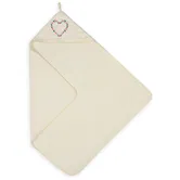 Babymatex Robin prosop de baie cu glugă White 80x80 cm