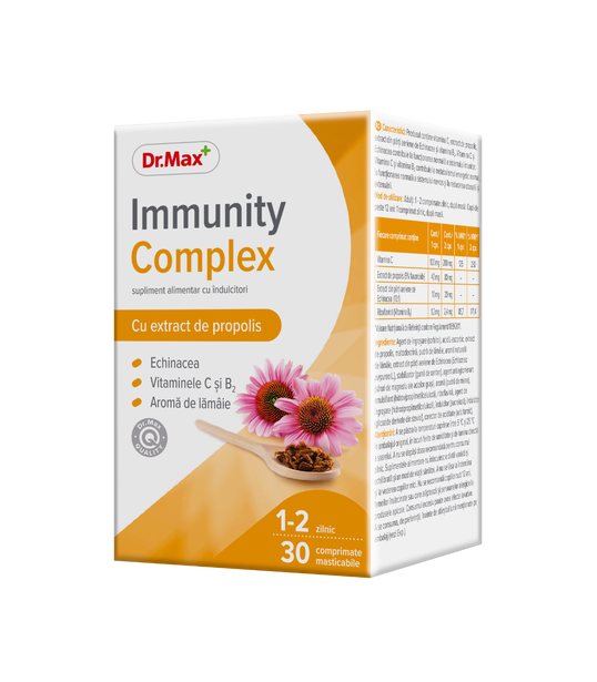 Dr. Max Immunity Complex, 30 comprimate masticabile