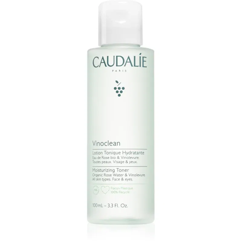 Caudalie Vinoclean tonic hidratant pentru toate tipurile de ten 100 ml