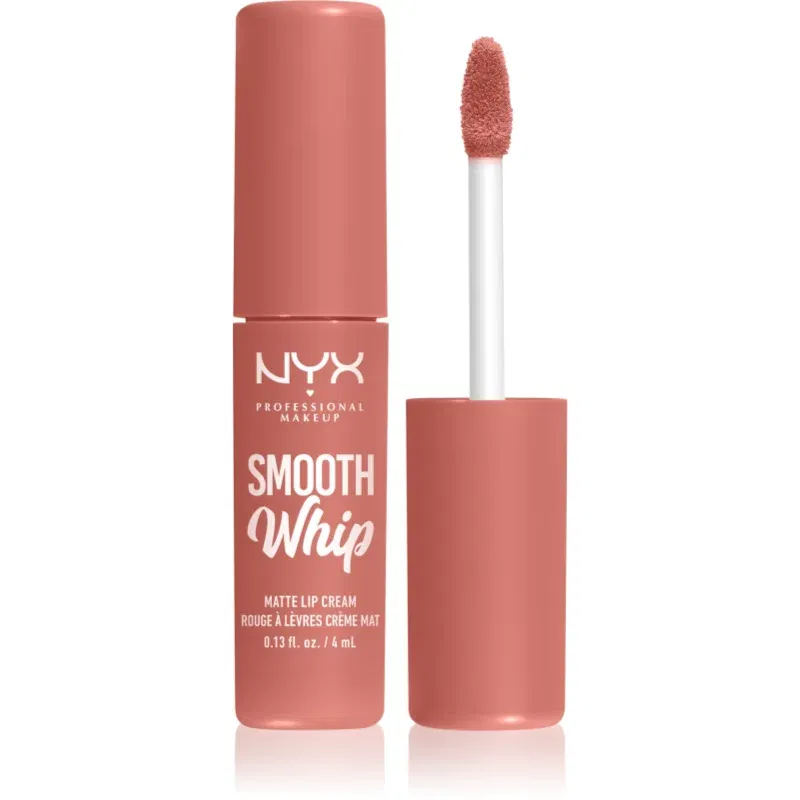 NYX Professional Makeup Smooth Whip Matte Lip Cream ruj de buze catifelant cu efect de netezire culoare 22 Cheeks 4 ml