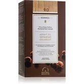 Korres Argan Oil Culoare permanenta pentru par cu ulei de argan culoare 9.0 Very Light Blonde 50 ml