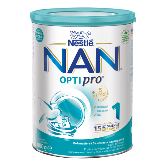 Formula de lapte NAN1 OPTIPRO HMO, 800g, Nestle