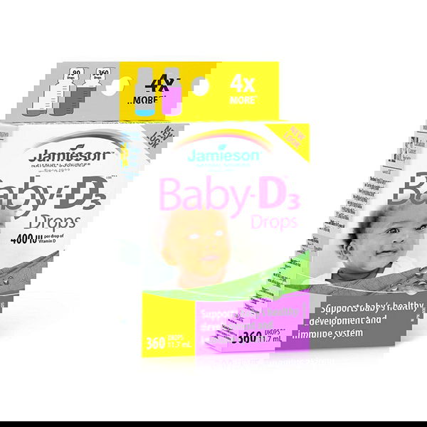 Vitamina D3 picaturi pentru copii, 11.7ml, Jamieson