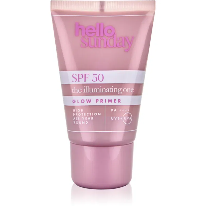 hello sunday the illuminating one strat de baza protector sub make-up SPF 50 50 ml