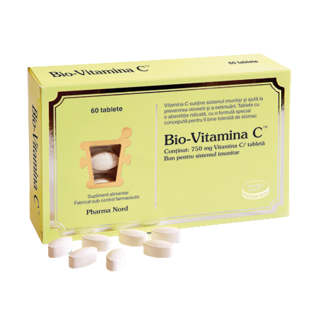 Bio-Vitamina C, 60 tablete, Pharma Nord