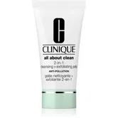 Clinique All About Clean 2-in-1 Cleansing + Exfoliating Jelly gel exfoliant de curatare 150 ml