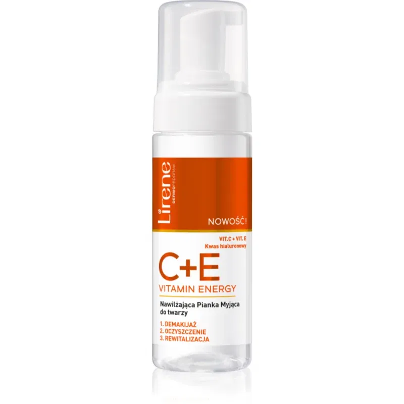 Lirene Vitamin C+E crema hidratanta pentru curatare cu vitamine C si E 150 ml