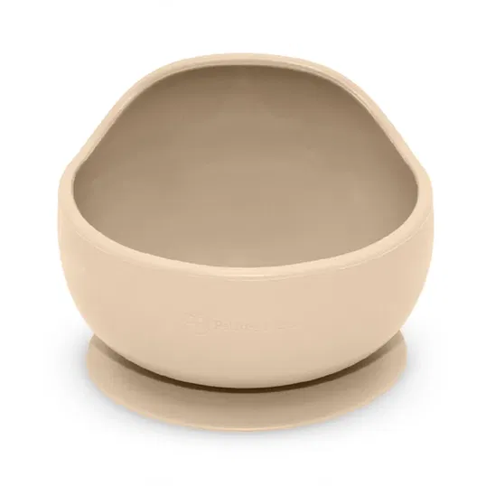 Petite&Mars Take&Match Silicone Bowl castron cu ventuză Desert Sand 6 m+ 360 ml