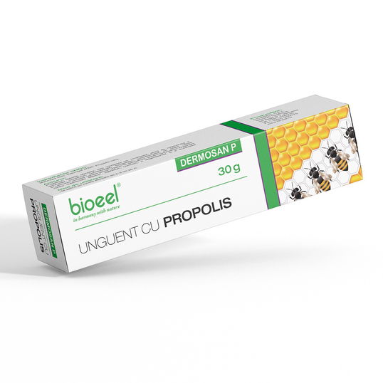 Unguent cu propolis Dermosan P, 30g, Bioeel