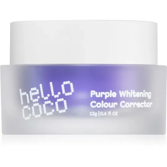 Hello Coco Purple Whitening Colour Corrector pulbere pentru albire și îndepărtarea petelor 12 g