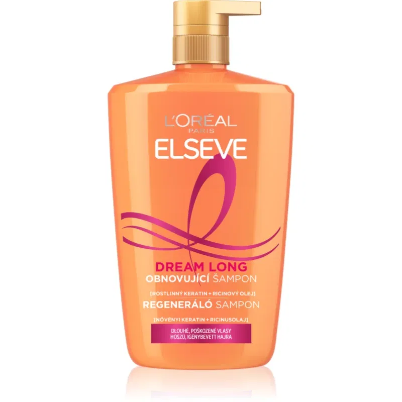 L’Oréal Paris Elseve Dream Long șampon regenerator cu pompa 1000 ml