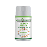 Colagen marin Forte + Vitamina B3 + Vitamina C, 60 tablete, Health Nutrition