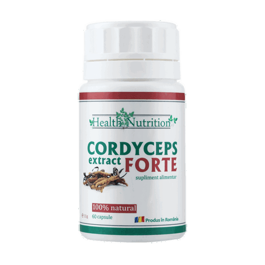 Cordyceps Extract Forte 100% natural, 60 capsule, Health Nutrition