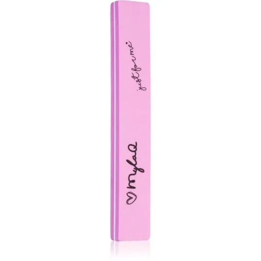 MYLAQ Buffer Block Pila pentru modelarea unghiilor culoare Rose 100/180 1 buc