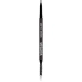 Mesauda Milano Sketch Brows creion pentru sprancene cu pensula culoare 104 Dark 0,09 g