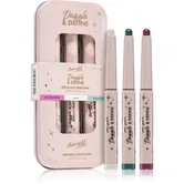 Barry M Dazzle & Define Metallic Crayon creion metalic pentru ochi ambalaj economic 3 x 1,4 g 3x1,4 g