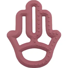 Minikoioi Teether Silicone jucărie pentru dentiție 3m+ Rose 1 buc