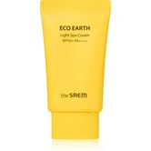 The Saem Eco Earth Light lichid protector ultra ușor SPF 50+ 50 g
