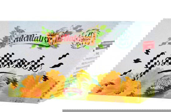 Ceai de galbenele flori, 20 plicuri, AdNatura