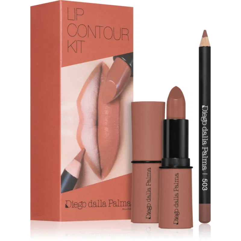 Diego dalla Palma Lip Contour Kit set îngrijire buze culoare 503 CARAMEL 5,1 g