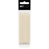 MYLAQ Wooden Sticks cuticule din lemn de presa 10 buc