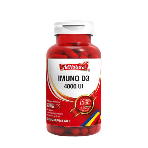 Imuno D3 4000UI, 30 capsule, AdNatura