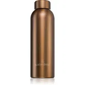 Waterdrop Thermo Steel Metal sticlă inoxidabilă pentru apă culoare Bronze Brushed 600 ml