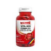 Complex VITA-MIN C+D3+Zn+Se+Mg, 30 capsule, AdNatura