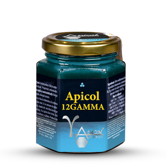 Apicol 12 Gamma miere albastra, 200ml, Apicol Science