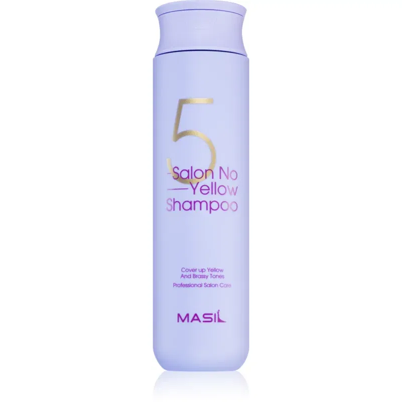 MASIL 5 Salon No Yellow sampon violet neutralizeaza tonurile de galben 300 ml