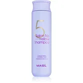 MASIL 5 Salon No Yellow sampon violet neutralizeaza tonurile de galben 300 ml
